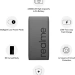 realme 10000 mAh Power Bank (18 W, Fast Charging) (Grey, Lithium