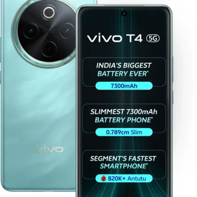vivo T4 5G (Emerald Blaze, 256 GB) (12 GB RAM)