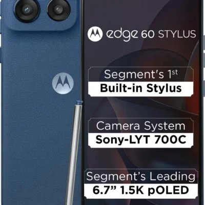 MOTOROLA Edge 60 Stylus (PANTONE Gibraltar Sea, 256 GB) (8 GB RAM)