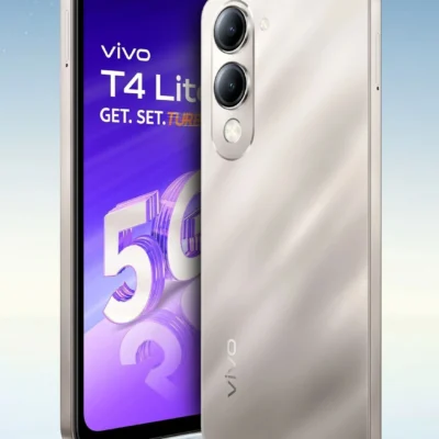 vivo T4 Lite 5G Charger in the Box (Titanium Gold, 128 GB) (6 GB RAM)