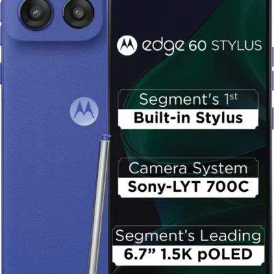 MOTOROLA Edge 60 Stylus (PANTONE Surf the Web, 256 GB) (8 GB RAM)