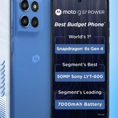 MOTOROLA g57 power 5G (Pantone Regatta, 128 GB) (8 GB RAM)