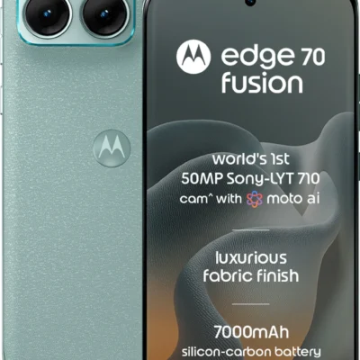 MOTOROLA Edge 70 Fusion (Pantone BLUE SURF, 256 GB) (12 GB RAM)