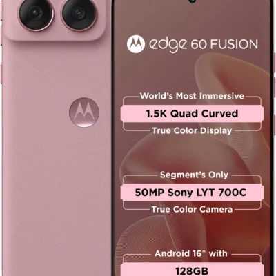 MOTOROLA Edge 60 Fusion 5G (PANTONE Zephyr, 128 GB) (8 GB RAM)