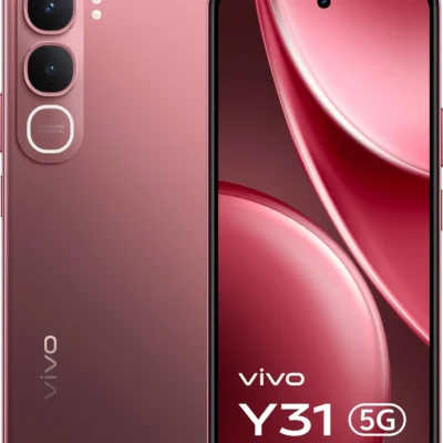 vivo Y31 5G (Rose Red, 128 GB) (6 GB RAM)