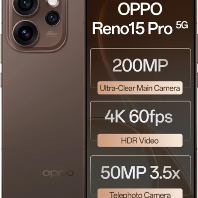 OPPO Reno15 Pro 5G (Cocoa Brown, 256 GB) (12 GB RAM)