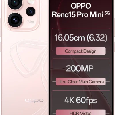 OPPO Reno15 Pro Mini 5G (Crystal Pink, 256 GB) (12 GB RAM)