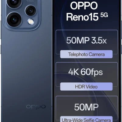 OPPO Reno15 5G (Twilight Blue, 512 GB) (12 GB RAM)