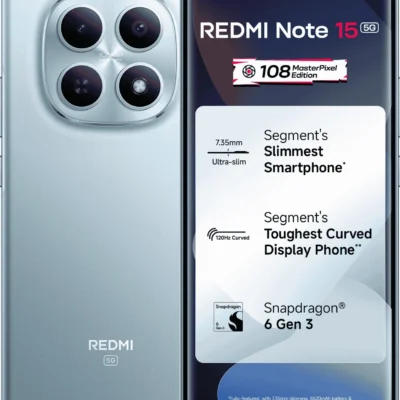 REDMI Note 15 5G (Glacier Blue, 256 GB) (8 GB RAM)